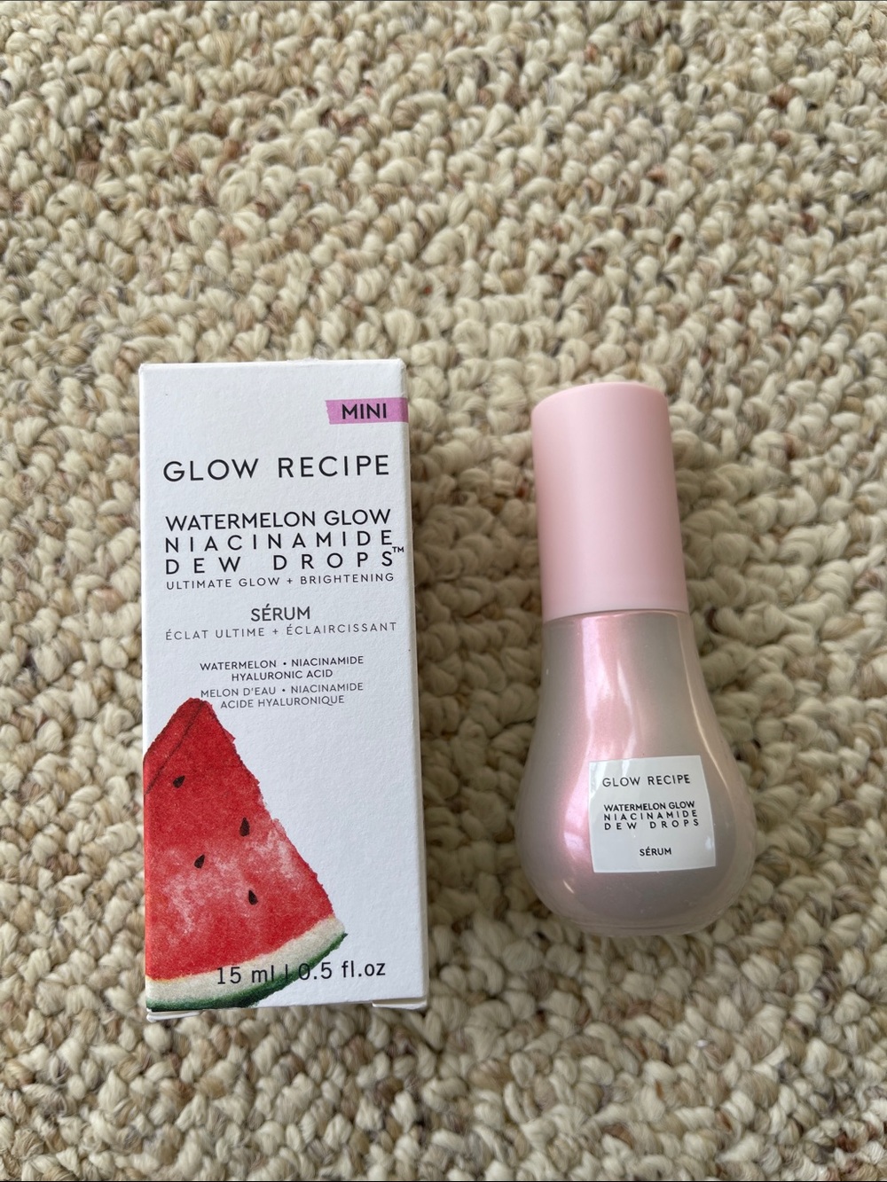 Glow Recipe Watermelon Glow Niacinamide Dew Drops Serum - Pink